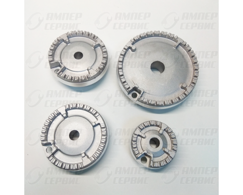 Комплект рассекателей горелок (4шт) Darina GM141, GM241, GM341, Greta 1470 (с 2011г), Nord ПГ4 (с 2008 до 2011г.), Лысьва, DeLuxe, Мечта