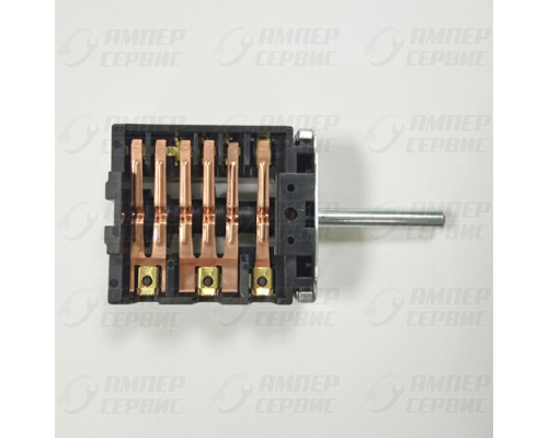 Переключатель Гефест EGO 46.25866.509 5 позиций CU6628 шток 4см