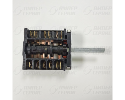 Переключатель Гефест EGO 46.25866.509 5 позиций CU6628 шток 4см