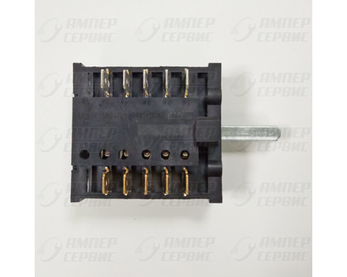 Переключатель 5 позиций 250V 16A 5E4 EP059