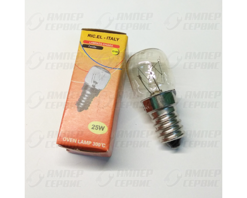 Лампочка духовки E14 25W 300C LMP101UN