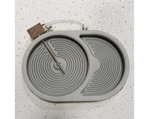 Конфорка инфракрасная двухзонная D285/190mm 2200/1400W EGO 10.57412.644