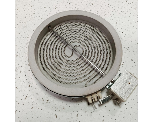 Конфорка инфракрасная D165/140mm 1200W EIKA, Ariston
