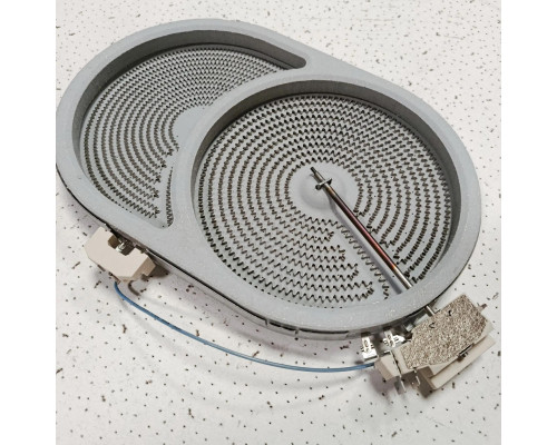 Конфорка инфракрасная D285/190mm 2400W/1500W EGO 10.57418.608 Gorenje (Горенье) 225849