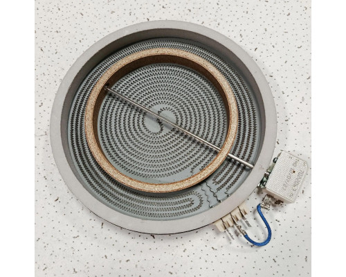 Конфорка инфракрасная двухзонная D230/155mm 2200/1000W EIKA