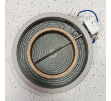 Конфорка инфракрасная 2-х зонная D175/200mm 1700/700W EIKA, 2012333922