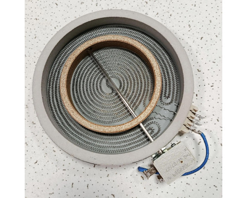 Конфорка инфракрасная 2-х зонная D175/200mm 1700/700W EIKA, 2012333922