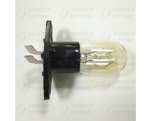 Лампочка для микроволновых СВЧ печей 25W (контакты под углом) 