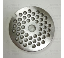 Решетка средняя D54 мм / D отв. 4мм мясорубки Bosch, Braun, Zelmer, Philips (Бош, Браун, Зелмер, Филипс) BR008 зам. BS006
