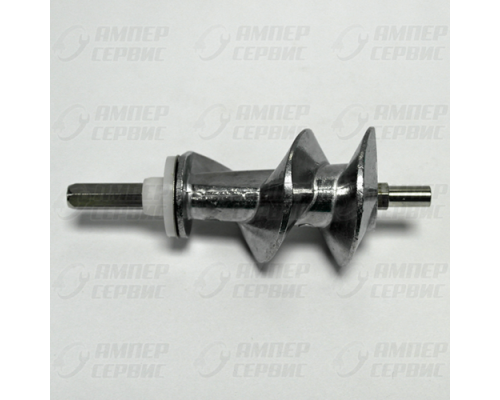 Шнек мясорубки Moulinex HV3, HV4, HV6, HV8 (Мулинекс, Ладомир) длинный шток шестигранный MS004 (SS-989843)