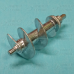 Шнек мясорубки Dexp, Polaris, Redmond, Moulinex ME10, Аксинья (Поларис, Редмонд, Мулинекс) 6-гр. PLR028 L=110mm