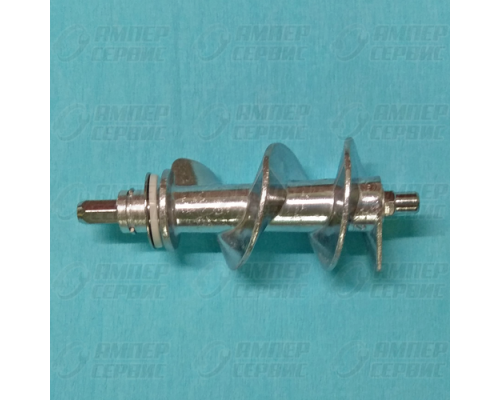 Шнек мясорубки Dexp, Polaris, Redmond, Moulinex ME10, Аксинья (Поларис, Редмонд, Мулинекс) 6-гр. PLR028 L=110mm