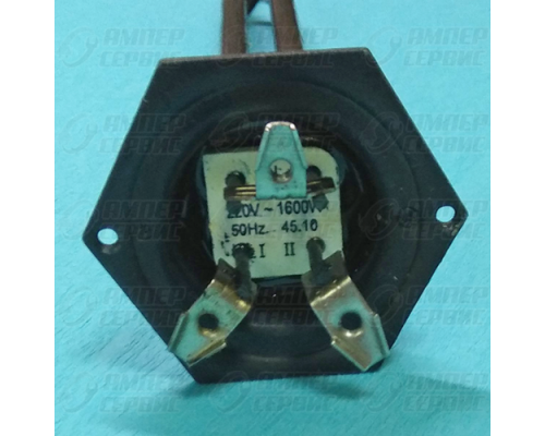 ТЭН масляного обогревателя 1600W TR003 длина от фланца 32см