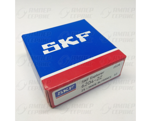 Подшипник 6204 ZZ SKF Франция 180204