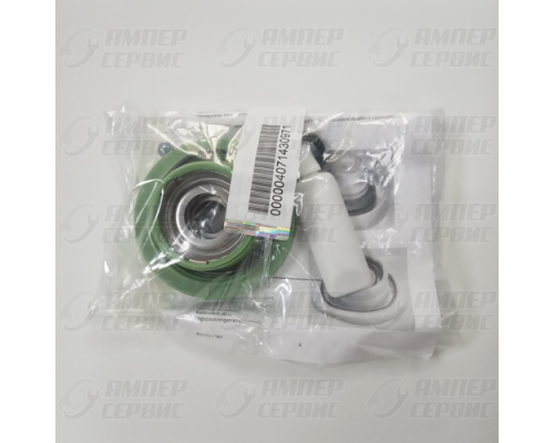 Суппорт (фланец) в сборе Electrolux, Zanussi (Электролюкс, Занусси) оригинал cod099 4071430971, 4071374104,  левая резьба, подшипник 6203, со стороны шкива, SDP003ZN, ZN5820, EBI099