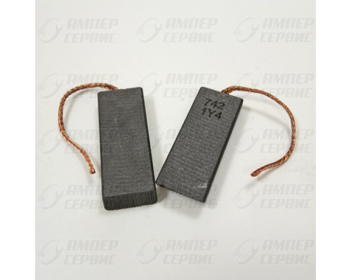 Щетка угольная 5x13.5x40 (комплект 2шт сэндвич) от центра N52A 50265479001 для стиральных машин