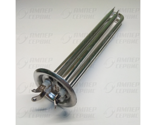 Тэн RF64, 2000Вт (1,0+1,0), нерж, клеммы под винт, EWH Electrolux L=230mm