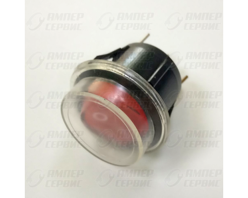 Кнопка круглая Thermex, ATT, Etalon (Термекс, Атт, Эталон) 15 Aмпер 3 контакта 