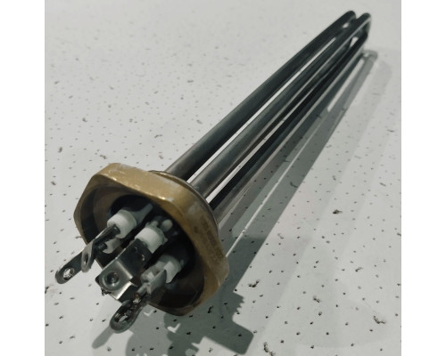 Тэн 3000Вт (3x1) RDT D42mm, G1 1/4" нерж. L=315mm Россия