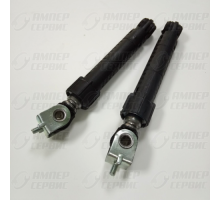 Амортизатор для стиральных машин Indesit, Ariston (Индезит, Аристон) 100N KIT C00309597 (комплект 2шт) со штырем C00262816, C00141273, C00097259, C00140670, C00262816, C00140744
