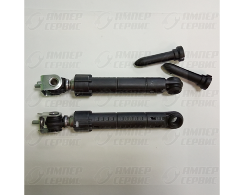 Амортизатор для стиральных машин Indesit, Ariston (Индезит, Аристон) 100N KIT C00309597 (комплект 2шт) со штырем C00262816, C00141273, C00097259, C00140670, C00262816, C00140744