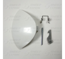 Ручка люка для стиральных машин Indesit, Ariston (Индезит, Аристон) C00075323, WL143 ракушка