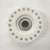 Суппорт (фланец) в сборе Electrolux, Zanussi (Электролюкс, Занусси) cod099 4071430971, 4071374104,  левая резьба, подшипник 6203, со стороны шкива, SDP003ZN, ZN5820, EBI099