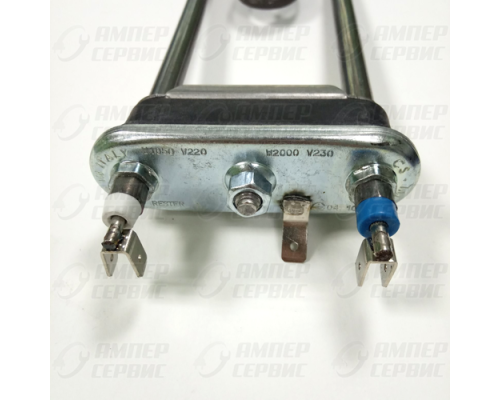 ТЭН 1850W (прям.L=195) для стиральных машин Candy (Канди), Hoover (Хувер), Zerowatt (Зероватт) 90457722