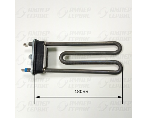 ТЭН 1900W (прям.L=180) для стиральных машин Indesit, Ariston (Индезит, Аристон) TW с отверстием под датчик C00273277