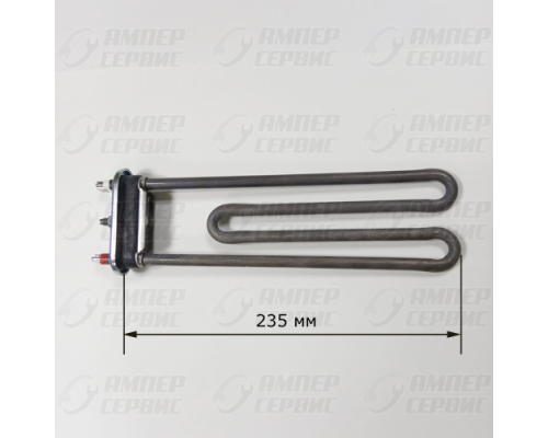 ТЭН 2050W (прям.L=235, с отверстием под датчик) для стиральных машин TW HTR011WH