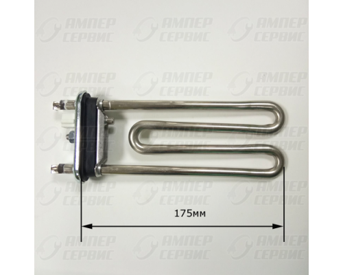 ТЭН 1600W Kawai (прямой +датчик L=175) для стиральных машин LG HTR176KW, AEG33121513