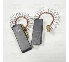 Щетки угольные 5x12.5x36 (к-кт 2шт с пружинками) сэндвич Bosch, Siemens BO1503, G130, 215800, 154740
