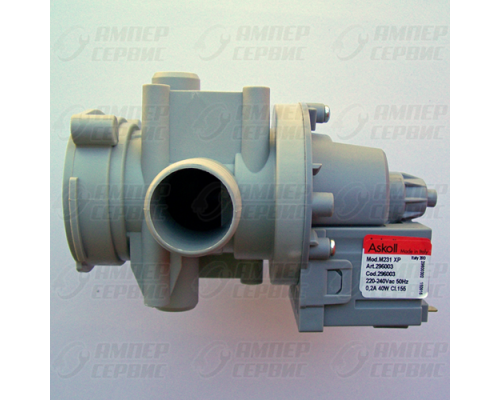Сливной насос Ascoll с улиткой 40W для стиральных машин Samsung (Самсунг) PMP001SA, DC90-11110K, 215423