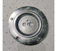 Фланец круглый металлический D=130mm, пятиболтовый ER/ES