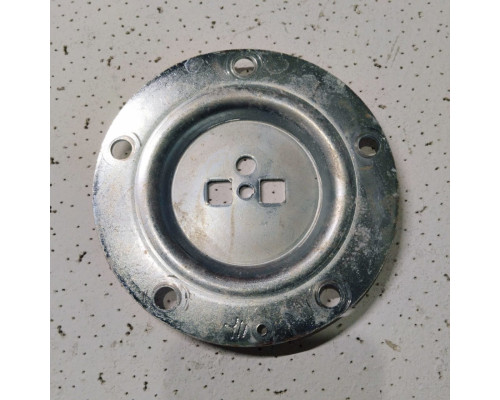 Фланец круглый металлический D=130mm, пятиболтовый ER/ES
