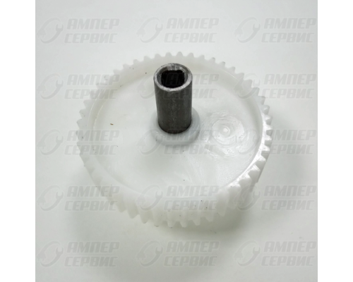 Шестерня мясорубки Дива 4-х гранник D=84mm, H=59mm h=19 46 зубцов 0007531