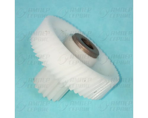 Шестерня мясорубки Ротор-Дива, Elenberg малая с бронзовой втулкой D=47/18mm зубья 54/16 косой/ прямой
