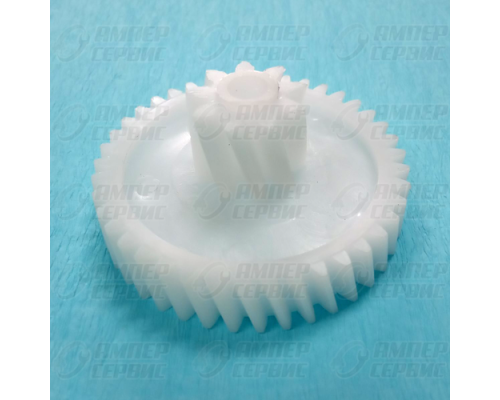 Шестерня мясорубки Bosch MFW3630, Philips, Novex, Zelmer (Бош, Филипс, Зелмер) D66/24, H32/13, d=7, 9 и 41 косых зубов (от блока ZL011) 793636, 010160T