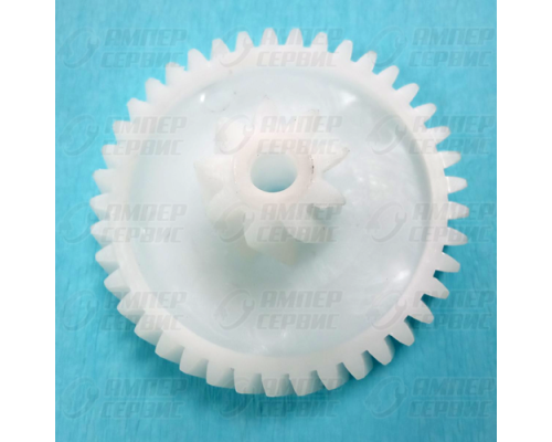 Шестерня мясорубки Bosch MFW3630, Philips, Novex, Zelmer (Бош, Филипс, Зелмер) D66/24, H32/13, d=7, 9 и 41 косых зубов (от блока ZL011) 793636, 010160T