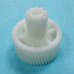 Шестерня мясорубки Moulinex HV2, HV4, HV6 (Мулинекс) малая белая (D=41, d=17, 50/11 зубьев) MS031