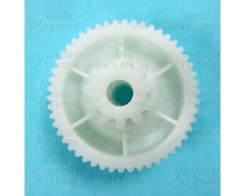 Шестерня мясорубки Moulinex HV2, HV4, HV6 (Мулинекс) малая белая (D=41, d=17, 50/11 зубьев) MS031