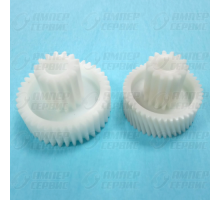 Блок шестеренок мясорубки Kenwood (Кенвуд) MG700 коплект 2шт D=70/31, H51/25 + D=58/27, H50/24.5 SKW002