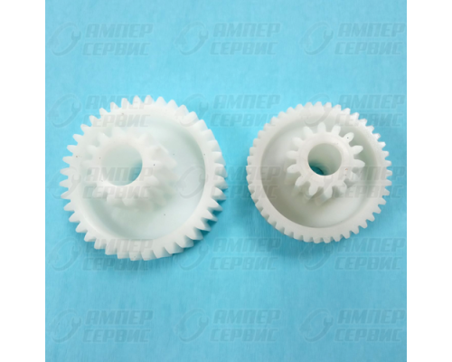 Блок шестеренок мясорубки Kenwood (Кенвуд) MG700 2шт D=70/31, H51/25 + D=58/27, H50/24.5 SKW002