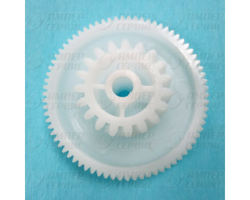 Шестерня мясорубки Bosch MFW3630, Philips, Zelmer (Бош, Филипс, Зелмер) малая SMU063, 010160S (от блока ZL011) D62.5/32, зуб.74/19