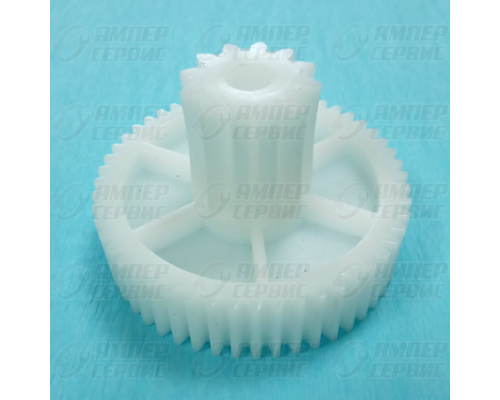 Шестерня мясорубки Tefal, Moulinex HV2, HV4, HV6, HV8, HV9 (Тефаль, Мулинекс) (D=65, d25.5, H42, h17) 12 зубьев, 52 зубца TF007