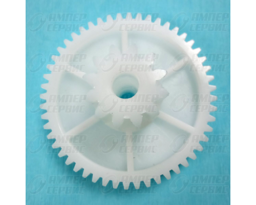 Шестерня мясорубки Tefal, Moulinex HV2, HV4, HV6, HV8, HV9 (Тефаль, Мулинекс) (D=65, d25.5, H42, h17) 12 зубьев, 52 зубца TF007